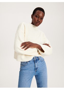 Reserved - Gładki sweter z półgolfem - złamana biel ze sklepu Reserved w kategorii Swetry damskie - zdjęcie 166140492