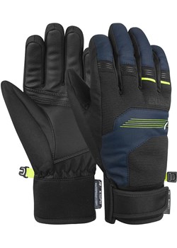 Reusch Rękawiczki narciarskie &quot;Benji R-TEX® XT Junior&quot; w kolorze czarno-granatowym ze sklepu Limango Polska w kategorii Rękawiczki dziecięce - zdjęcie 166143074