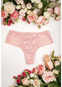 Różowe Koronkowe Majtki Figi Positana ze sklepu Born2be Odzież w kategorii Majtki damskie - zdjęcie 166146012