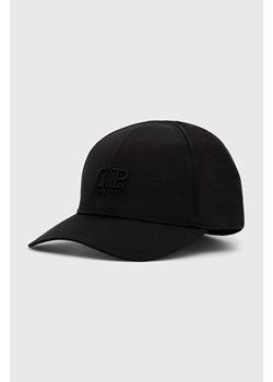 C.P. Company czapka z daszkiem Baseball Cap kolor czarny z aplikacją 15CMAC146A005904A ze sklepu PRM w kategorii Czapki z daszkiem męskie - zdjęcie 166148400