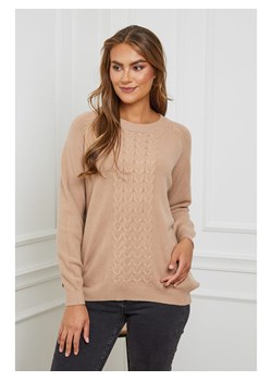 Soft Cashmere Sweter w kolorze jasnobrązowym ze sklepu Limango Polska w kategorii Swetry damskie - zdjęcie 166150223