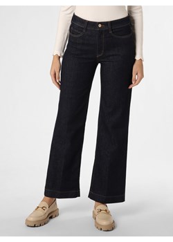 MAC Damskie jeansy Kobiety Bawełna dark stone jednolity ze sklepu vangraaf w kategorii Jeansy damskie - zdjęcie 166150783