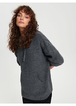 Sinsay - Sweter z kapturem - szary ze sklepu Sinsay w kategorii Swetry damskie - zdjęcie 166151552