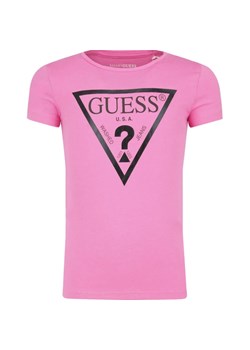 Guess T-shirt | Regular Fit ze sklepu Gomez Fashion Store w kategorii Bluzki dziewczęce - zdjęcie 166156113