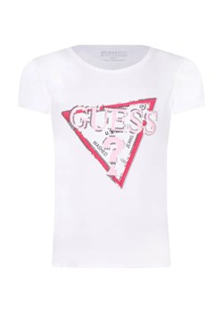 Guess T-shirt | Regular Fit ze sklepu Gomez Fashion Store w kategorii Bluzki dziewczęce - zdjęcie 166156141
