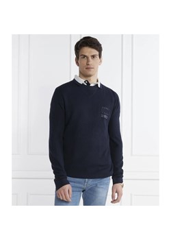 Tommy Jeans Sweter TJM REG STRCT TONAL FLAG | Regular Fit ze sklepu Gomez Fashion Store w kategorii Swetry męskie - zdjęcie 166156160