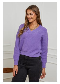 Soft Cashmere Sweter w kolorze fioletowym ze sklepu Limango Polska w kategorii Swetry damskie - zdjęcie 166165702