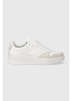 adidas sneakersy skórzane KANTANA kolor biały ID5569 ze sklepu ANSWEAR.com w kategorii Buty sportowe damskie - zdjęcie 166173743