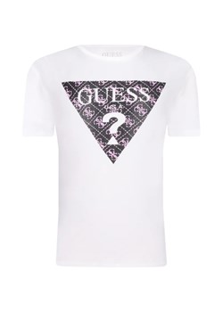 Guess T-shirt | Regular Fit ze sklepu Gomez Fashion Store w kategorii Bluzki dziewczęce - zdjęcie 166175571