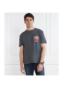 Tommy Jeans T-shirt VINTAGE FIRE LIPS | Regular Fit ze sklepu Gomez Fashion Store w kategorii T-shirty męskie - zdjęcie 166175591