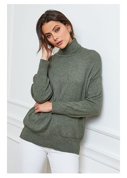 So Cachemire Golf &quot;Elona&quot; w kolorze khaki ze sklepu Limango Polska w kategorii Swetry damskie - zdjęcie 166180432