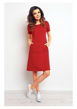 INFINITE YOU Sukienka w kolorze czerwonym ze sklepu Limango Polska w kategorii Sukienki - zdjęcie 166181063
