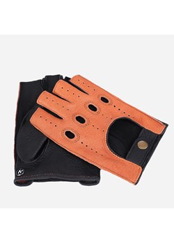 napoKISS (czarny/jasny brązowy) - M/L ze sklepu napo gloves w kategorii Rękawiczki damskie - zdjęcie 166181672