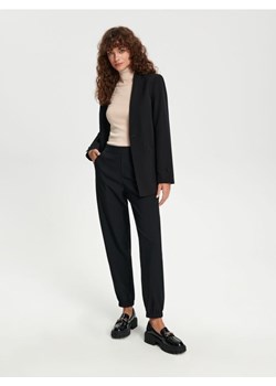 Sinsay - Spodnie tkaninowe - czarny ze sklepu Sinsay w kategorii Spodnie damskie - zdjęcie 166182244