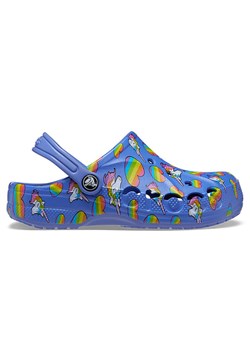 Crocs Chodaki &quot;Baya&quot; w kolorze niebieskim ze wzorem ze sklepu Limango Polska w kategorii Klapki dziecięce - zdjęcie 166187444
