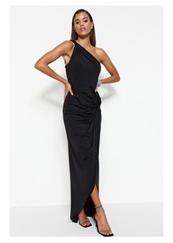 trendyol Sukienka w kolorze czarnym ze sklepu Limango Polska w kategorii Sukienki - zdjęcie 166187524