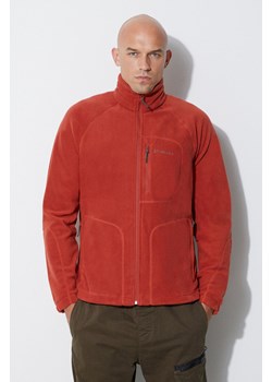 Columbia bluza męska kolor czerwony gładka ze sklepu PRM w kategorii Bluzy męskie - zdjęcie 166191160