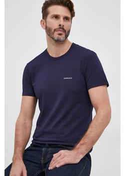 Versace t-shirt męski kolor biały gładki AU04023 ze sklepu PRM w kategorii T-shirty męskie - zdjęcie 166191174