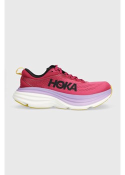 Hoka One One buty do biegania Bondi 8 kolor różowy 1127952 ze sklepu PRM w kategorii Buty sportowe damskie - zdjęcie 166191184