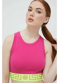 Versace top kolor różowy 1008598 ze sklepu PRM w kategorii Bluzki damskie - zdjęcie 166191702