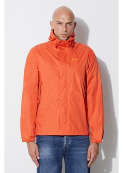 Helly Hansen kurtka przeciwdeszczowa Loke męska kolor pomarańczowy ze sklepu PRM w kategorii Kurtki męskie - zdjęcie 166191902