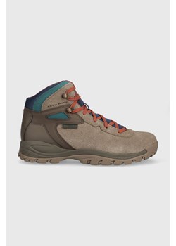 Columbia buty Newton Ridge męskie kolor brązowy 2044511 ze sklepu PRM w kategorii Buty trekkingowe męskie - zdjęcie 166192081