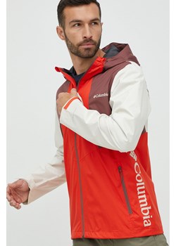 Columbia kurtka outdoorowa Inner Limits II kolor czerwony 1893991-465 ze sklepu PRM w kategorii Kurtki męskie - zdjęcie 166192622