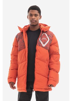 A-COLD-WALL* kurtka puchowa Panelled Down Jacket męska kolor pomarańczowy zimowa ACWMO107.-RUST ze sklepu PRM w kategorii Kurtki męskie - zdjęcie 166192700