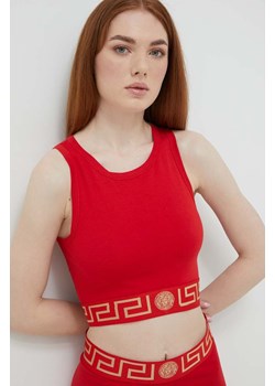 Versace top kolor czerwony 1008598 ze sklepu PRM w kategorii Bluzki damskie - zdjęcie 166193134
