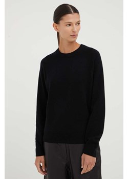 Samsoe Samsoe sweter kaszmirowy Boston damski kolor czarny lekki F15322154 ze sklepu PRM w kategorii Swetry damskie - zdjęcie 166193641
