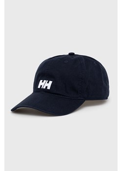 Helly Hansen czapka kolor granatowy z aplikacją 38791-597 ze sklepu PRM w kategorii Czapki z daszkiem męskie - zdjęcie 166193691