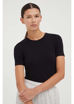 Samsoe Samsoe t-shirt ESTER damski kolor czarny F00012121 ze sklepu PRM w kategorii Bluzki damskie - zdjęcie 166194073