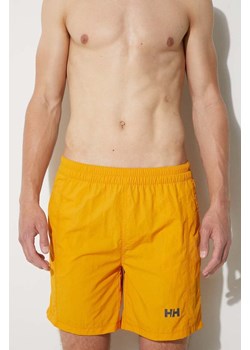 Helly Hansen szorty kąpielowe Calshot kolor żółty 55693-222 ze sklepu PRM w kategorii Kąpielówki - zdjęcie 166194192