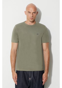 C.P. Company t-shirt bawełniany 30/1 JERSEY GOGGLE PRINT T-SHIRT kolor zielony z nadrukiem 15CMTS044A005100W ze sklepu PRM w kategorii T-shirty męskie - zdjęcie 166194223