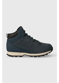 Helly Hansen buty wysokie TSUGA męskie kolor niebieski 11454-724 ze sklepu PRM w kategorii Buty trekkingowe męskie - zdjęcie 166194473