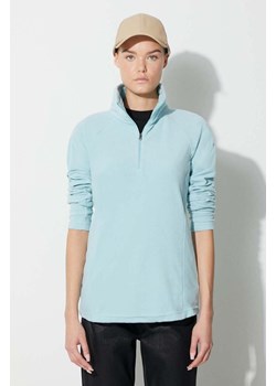 Columbia bluza sportowa Glacial IV kolor turkusowy gładka 1802201 ze sklepu PRM w kategorii Bluzy damskie - zdjęcie 166194654