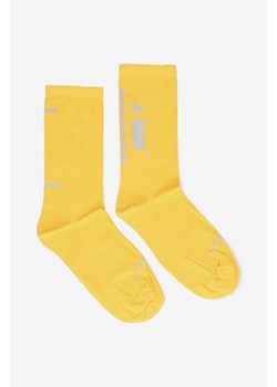 A-COLD-WALL* skarpetki Barcket Sock kolor żółty ACWMSK027-WHITE ze sklepu PRM w kategorii Skarpetki damskie - zdjęcie 166194733
