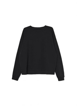 Cropp - Czarna bluza basic - czarny ze sklepu Cropp w kategorii Bluzy damskie - zdjęcie 166195612
