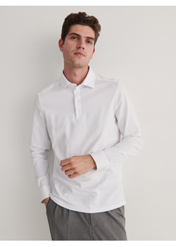 Reserved - Koszula slim fit - biały ze sklepu Reserved w kategorii Koszule męskie - zdjęcie 166197131