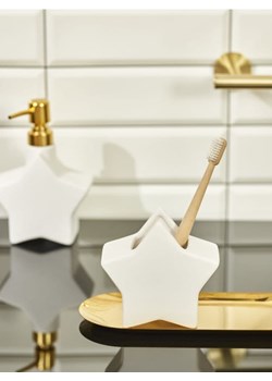 Sinsay - Pojemnik na szczoteczki do zębów - biały ze sklepu Sinsay w kategorii Akcesoria łazienkowe - zdjęcie 166197632