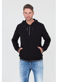 ARMANI EXCHANGE Czarna bluza z kapturem, Wybierz rozmiar XL ze sklepu outfit.pl w kategorii Bluzy męskie - zdjęcie 166199501