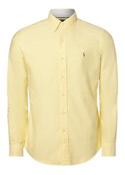 Polo Ralph Lauren Koszula męska Mężczyźni Modern Fit Bawełna cytrynowy wypukły wzór tkaniny button down ze sklepu vangraaf w kategorii Koszule męskie - zdjęcie 166200862