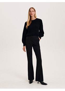 Reserved - Sweter w prążek - czarny ze sklepu Reserved w kategorii Swetry damskie - zdjęcie 166201183