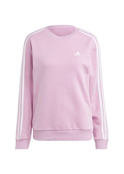 Bluza damska Essentials 3-Stripes Fleece Sweatshirt Adidas ze sklepu SPORT-SHOP.pl w kategorii Bluzy damskie - zdjęcie 166204824