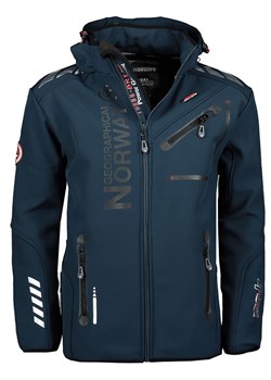 Geographical Norway Kurtka softshellowa "Royaute" w kolorze granatowym ze sklepu Limango Polska w kategorii Kurtki męskie - zdjęcie 166206072