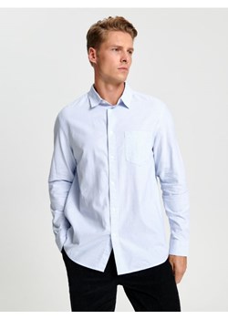 Sinsay - Koszula oxford regular fit - błękitny ze sklepu Sinsay w kategorii Koszule męskie - zdjęcie 166207382