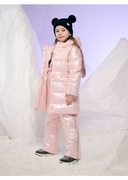 Sinsay - Płaszcz pikowany z kapturem - różowy ze sklepu Sinsay w kategorii Kurtki dziewczęce - zdjęcie 166207441