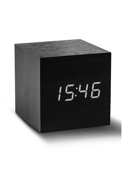 Gingko Design zegar stołowy Cube Click Clock ze sklepu ANSWEAR.com w kategorii Zegary - zdjęcie 166210823