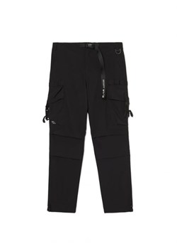 Cropp - Czarne joggery techwear z kieszeniami cargo - czarny ze sklepu Cropp w kategorii Spodnie męskie - zdjęcie 166212861