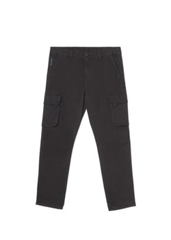 Cropp - Czarne spodnie cargo - czarny ze sklepu Cropp w kategorii Spodnie męskie - zdjęcie 166212873
